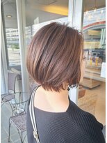 マリーインターナショナル 浦添店(MARIE INTERNATIONAL)&nbsp;ボブショートボブ前下がりボブベージュブラウンシルキーベージュ