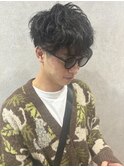 犬系マッシュ×ナチュラルパーマ