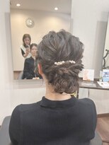 プライベート ヘアサロン カオ(private hair salon kao) シニヨンスタイル