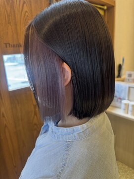 エブリ(every) インナーカラーホワイトピンク