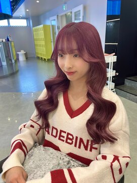 ジーナリア(Xena ria) 《衣織》ピンクラベンダー/韓国ヘア