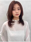 韓国ヘア/レイヤーカット/ワンカール/小顔カット/イメチェン