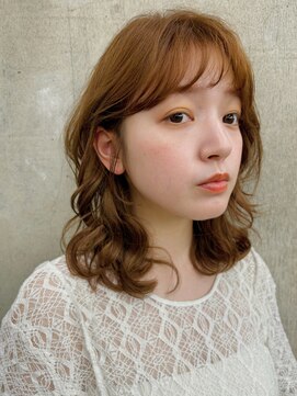 ガーデン 銀座(GARDEN) デジタルパーマ イメチェン 伸ばしかけヘア 簡単スタイリング