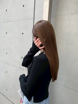 ネウィ 国分寺(newi) ストレートロング/艶髪ベージュ/ニュアンスカラー