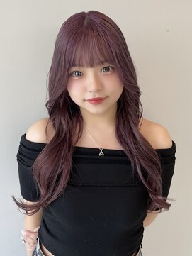 ソラ 広尾店(SORA) レイヤーカット/ピンクラベンダー［広尾］