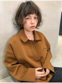 ■オリーブアッシュ大人ガーリー外ハネグラボブたまプラーザ1-6