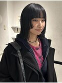 黒髪姫カット/土田/Nary六角/京都美容室