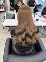 シェノン 近鉄奈良店(CHAINON)&nbsp;ブリーチなしWカラー　ヘーゼルベージュ