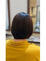 フィルアップヘア (fill up Hair)&nbsp;冬のヘア品格◎30代40代暗髪ボブ髪質改善縮毛矯正