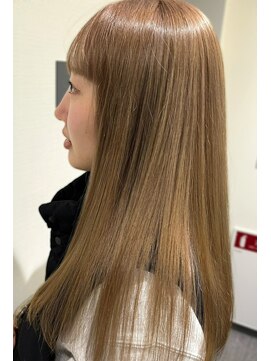 【髪質改善トリートメント】ブリーチカラー×トリートメント