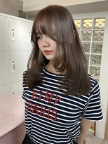 ペレ アネックス 大阪梅田茶屋町店(PELE ANNEX) 黒髪/クラゲヘアー/オリーブグレー/小顔/ココアベージュ/梅