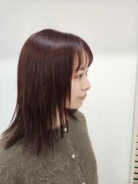 ネクサス NEXUS ツヤ感のあるレッドブラウンカラー