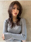 ハッシュカット/レイヤーカット/ブリーチカラー/ダブルカラー