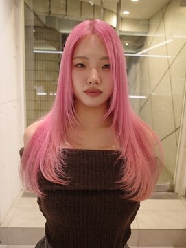 ダブ アオヤマ(DaB AOYAMA) 【ブリーチ2回~】ミルキーピンク