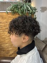 エルズ 大宮店(ailes) 《ai》刈り上げセンターパート/波巻きツイストスパイラル/大宮