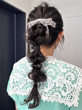 カシェル トウキョウ(Cashel Tokyo) ポニーテール　ヘアセット