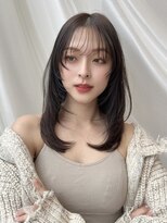 バイオレット 表参道店(Violet) シャギーレイヤー透明感アッシュブラウン