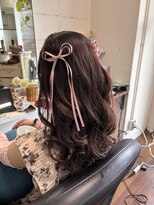 ヘアーアンドメイク ルシエル(hair&make Luxiel) 量産型推し活☆リボンアレンジ