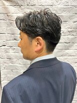 グレイスフルバーバー 赤坂見附店 大人のゆるっと毛流れパーマ