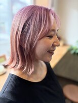 ドリップ(drip) pink beige