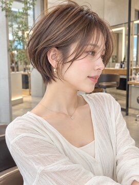 ネオリーブ モカ 川崎チネチッタ店(Neolive mocca) 30代40代50代60代   大人ショート 川崎 似合わせ グレージュ