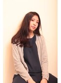 イレギュラーに揺れるほつれウェーブ