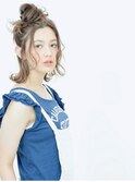 無造作オダンゴハーフアップ【EARTH佐賀夢咲店】