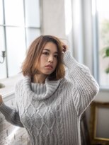 美容室 シープ 小岩店(Seep)&nbsp;ミルクティーボブ【小岩】