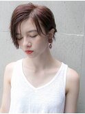 耳掛けショート 大人かわいい 似合わせカット☆