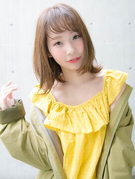 ルティア(Lutia) シースルーバング アッシュベージュ☆