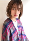 レイヤーボブ_ボブディヘルシーレイヤー無造作カール