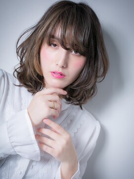 カバーヘア ブリス 川口(COVER HAIR bliss) *bliss川口*外国人風インナーカラー★アシンメトリーボブディx