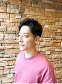 メンズカットビジネスカジュアル20代30代爽やかツーブロック