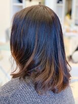 グランシュ 青葉台店(GranCieux)&nbsp;大人可愛いセミディスタイル