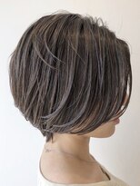 ジェービーヘア 稲毛(jb hair)&nbsp;大人かわいい前下がり丸みショートボブ【稲毛】