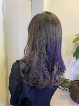 シーン 池袋(scene.) scene.【シーン】【池袋 西口徒歩3分】ラベンダーグレージュ