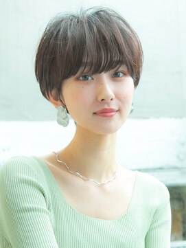 ロンド ブランシュ 錦糸町北口(Lond blanche) 【Lond blanche】大人かわいいダークアッシュ束感ショート