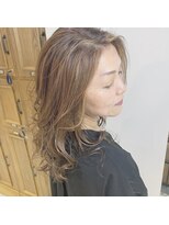 ナルヘアー 越谷(Nalu hair) おとなハイライトグレージュ