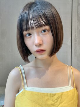 ロンプ(romp) あごラインのコンパクトボブ 【romp恵比寿】【Satoru】iii