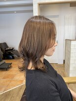 ソッリーソ ヘア(sorriso hair)&nbsp;【sorriso haiｒ桜山】ミディアムレイヤー☆ニュアンスカラー