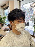パーマ風スタイル