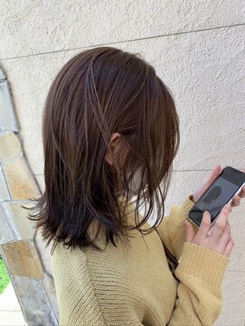 アンカーウェリナ(ANCHOR welina) 『stylist渡邊』オータム女子のオレンジブラウン