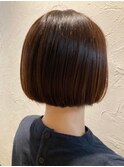 時短ヘア♪スタイリング楽ちんのボブ☆