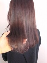 レム 武蔵小杉店(REM) チェリーレッド×セミロングカラー