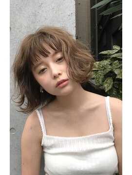 ロモヘアー(romo hair) ゆるふわボブ