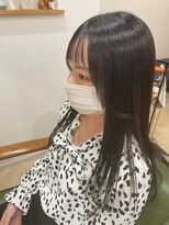 ハニーヘアー(HONEY HAIR)&nbsp;オン眉さらさらストレート