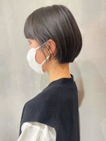 アルバム 渋谷パルコ(ALBUM) オリーブグレージュ_グレージュカラーボブウルフ_ba388252