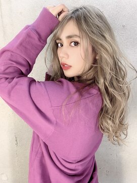 セシルヘアー(CECIL hair) CECIL下北沢　ハイベージュ×ブリーチカラー