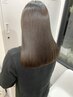 【圧倒的艶髪】カット+世界特許*髪質改善TOKIOトリートメント4step¥7700