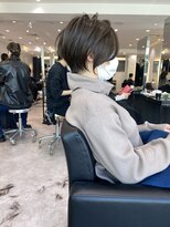 バンプ ギンザ(BUMP GINZA)&nbsp;白髪ぼかしハイライト/絶壁解消/ひし形大人ショートボブ/聖